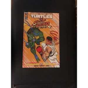Teenage Mutant Ninja Turtles vs. Street Fighter #1 C Cvr, Reilly VF